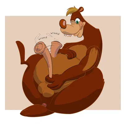 toon bear (disney, who framed roger rabbit) created by bob-jiggles