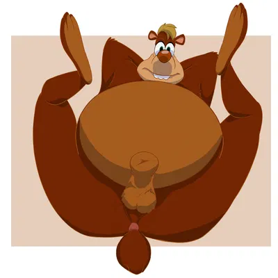 toon bear (disney, who framed roger rabbit) created by bob-jiggles