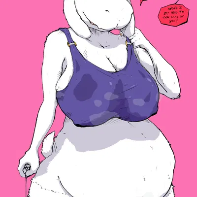 toriel (mother's day, undertale (series)) created by ducktape lizard inc