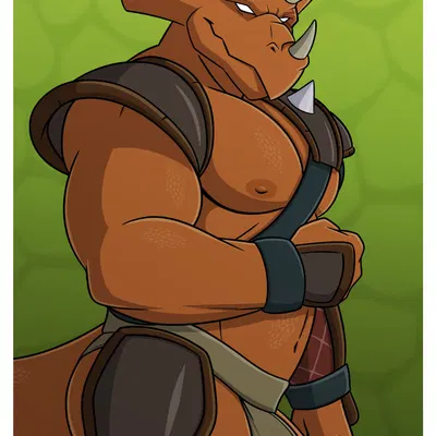 traximus (patreon, teenage mutant ninja turtles) created by clamcrusher