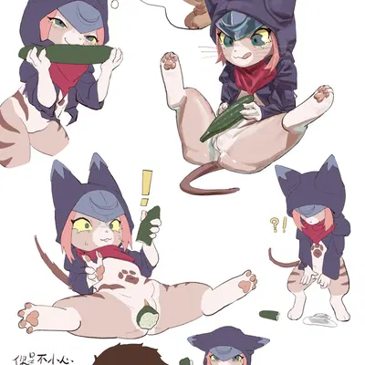 tsukino (monster hunter stories) (capcom, monster hunter) created by skeleton265