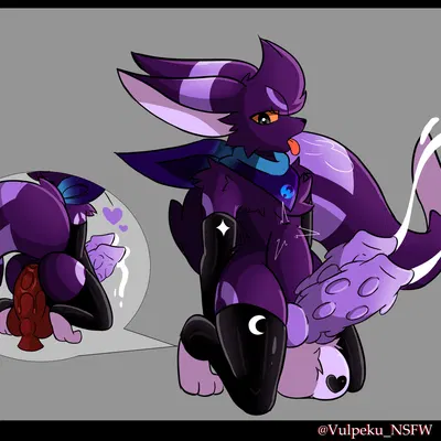 umbry (vulpeku) (nintendo, pokemon) created by vulpeku