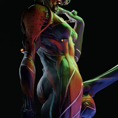 valkyr (warframe) (digital extremes, tencent) created by thorius