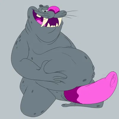 vinnie the walrus (ratz, xilam) created by bob-jiggles