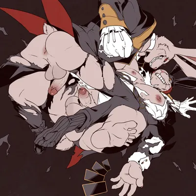 virgil (captain nikko), white rabbit (dmc) (burrows (captain nikko), capcom) created by captain nikko