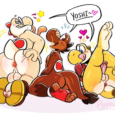 wally pembroke, zan (poppin) (mario bros, nintendo) created by poppin