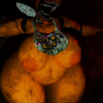 withered chica (fnaf) (five nights at freddy's, five nights at freddy's 2) created by avet3d