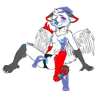 wuffkitty (character) (mythology) created by pastelitten