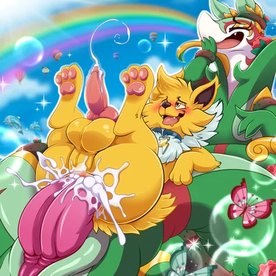 affable (affablesinger6), jolt (wm149) (nintendo, pokemon) created by augury (artist)