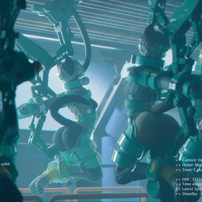 after market universe created by ghostoast, qr-code