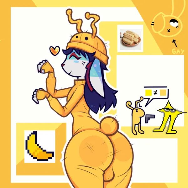aj jackalope, the original starwalker (deltarune, undertale (series)) created by rubber2d