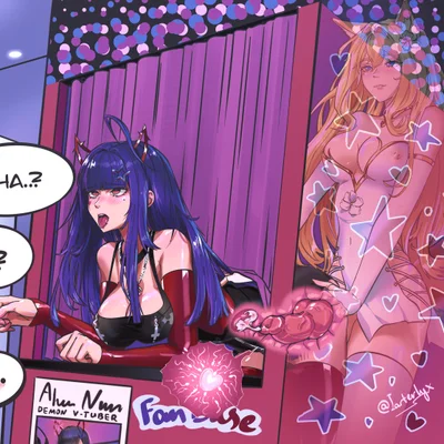 akuma nihmune (vtuber) created by iarterlyx