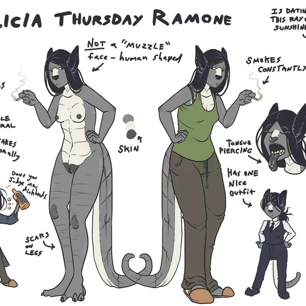 alicia ramone, tracy drevace (mythology) created by fenris49