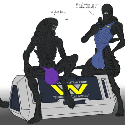 alien (franchise), weyland yutani created by samagthrav2