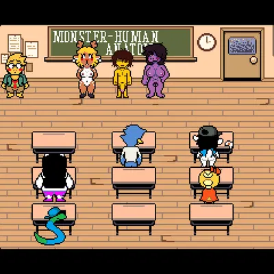 alphys, berdly, catti cattenheimer (deltarune, undertale (series)) created by bladedbard