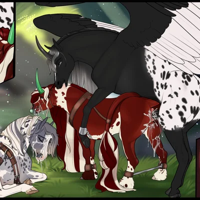 alterion (alter), fiadee (angellsview3), ninya (angellsview3) (mythology) created by angellsview3