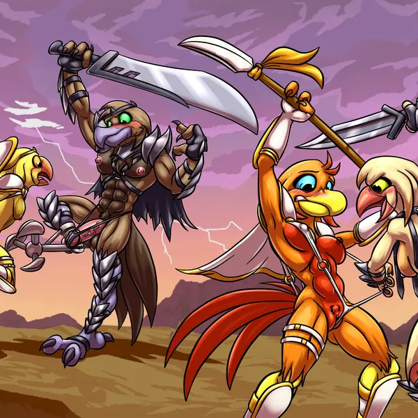 amara (windborn), draya (windborn), orlan (windborn) (windborn) created by bassybefuddle