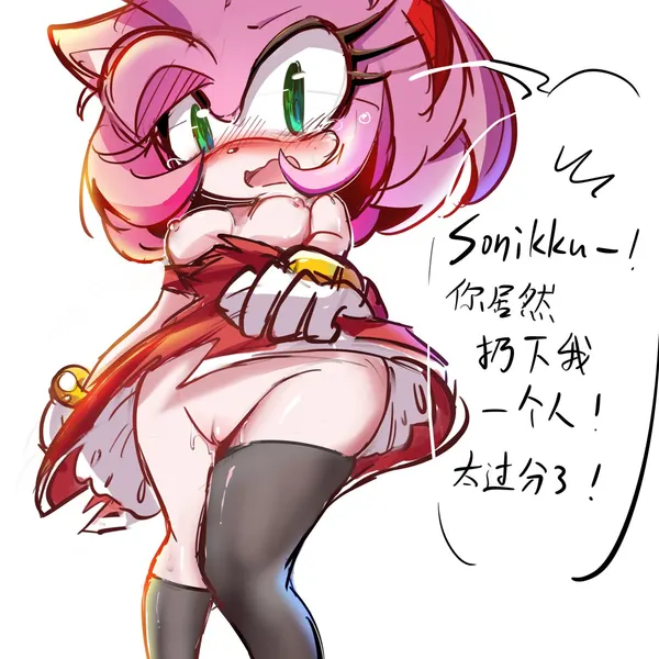 amy rose (sega, sonic the hedgehog (series)) created by geopelia720276