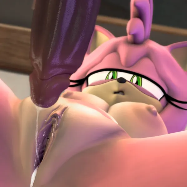 amy rose (sega, sonic the hedgehog (series)) created by neondonut