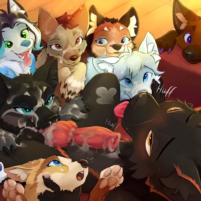 anouk blamore, brielle (wolffylegend), ester (royalfang) created by skyvo