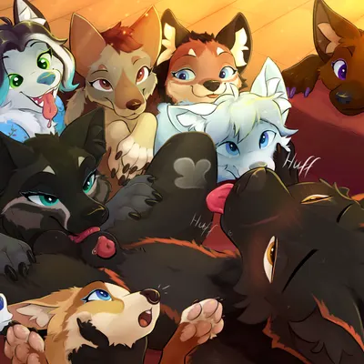 anouk blamore, brielle (wolffylegend), ester (royalfang) created by skyvo