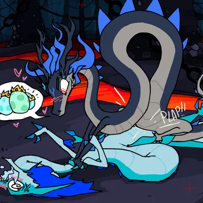 ao bing, ao run (mythology, ne zha (series)) created by roksim