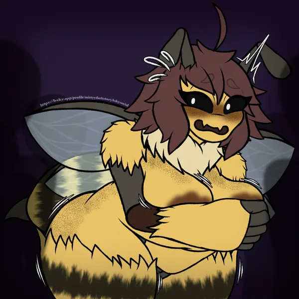 aphis (bepinips) created by mistyy dark story (artist)