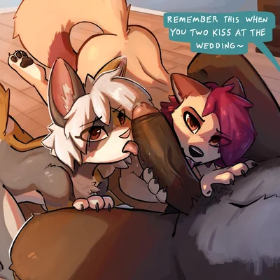 arcanis (hahaluckyme), syl (enginetrap) created by enginetrap