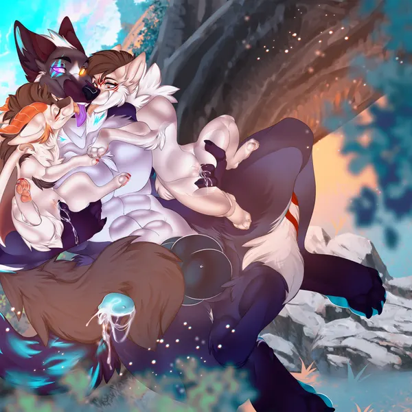 asanagi toshiro, mirai toshiro, rexxy (pipinosgr) (mythology) created by crevettpudel