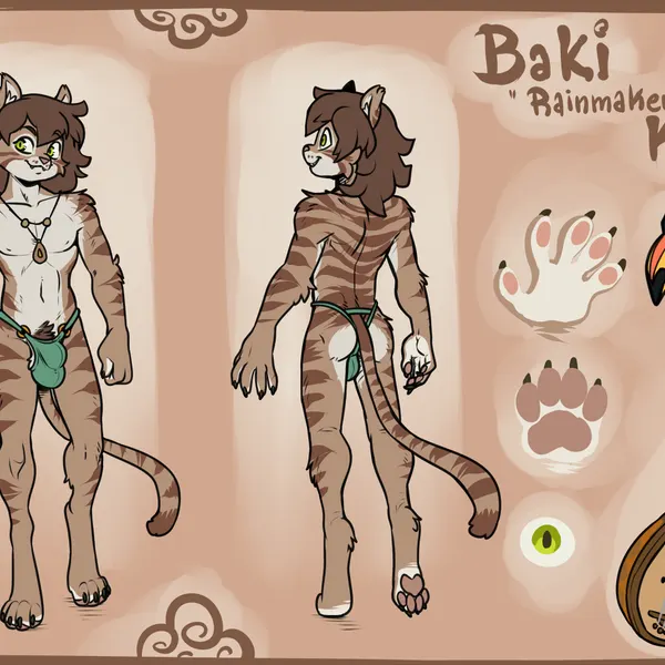 baki kazari (paizo, pathfinder) created by atryl