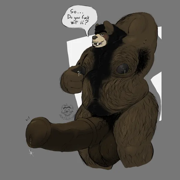 bear (adriandough) created by adrian dough