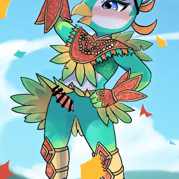bird body (nintendo switch sports) created by milklemon5127