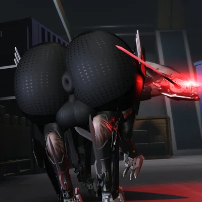 blade wolf (konami, metal gear) created by willie piv