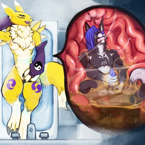 blitz (term26) (bandai namco, digimon) created by acidic