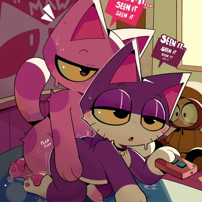 bob (animal crossing), kenneth mccormick, punchy (animal crossing) (animal crossing, comedy central) created by mistakeharvest, nosensebeing