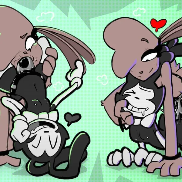 bon (bav), rosi (bon horny) created by bav