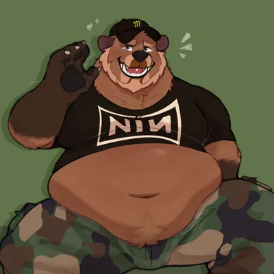 brandy (brandybigbear) (monster energy, nine inch nails) created by baconbearart