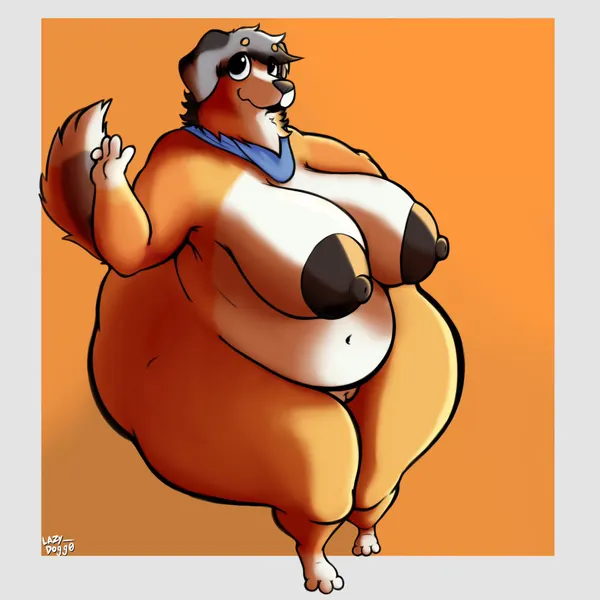 calypso (bluey) (bluey (series)) created by lazy dogg0