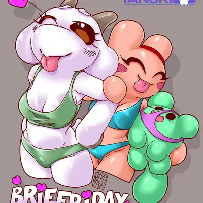 candy bunny, charlotte (bm), potchi (bunny maloney) (bunny maloney) created by bunny maloney meko