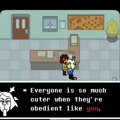 carol holiday, kris dreemurr (deltarune, undertale (series)) created by bladedbard