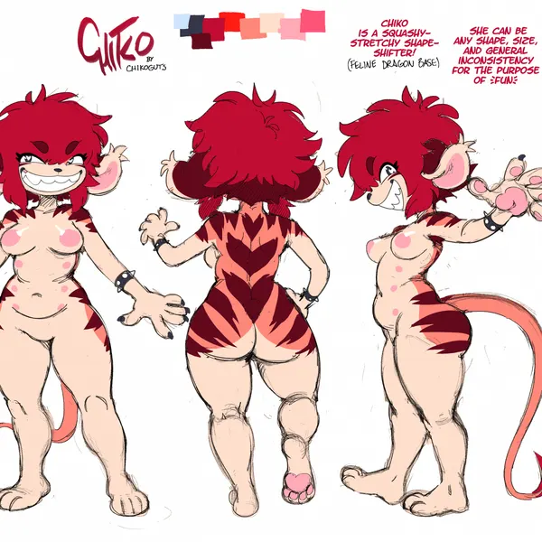 chiko (durg) (mythology) created by durg (artist)