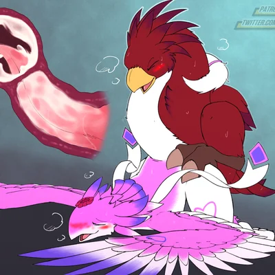 chocomage, dragoina the lovebird (final fantasy, mythology) created by vogold