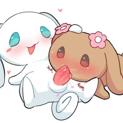 cinnamon (cinnamoroll), mocha (cinnamoroll) (cinnamoroll, sanrio) created by kirichiiii