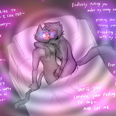 citrine (hypnocatto), maffin (kuro-freak) created by kuro-freak