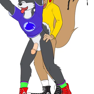 crisp the wolf, immelmann (character) (chuck taylor all stars, converse) created by nx-42