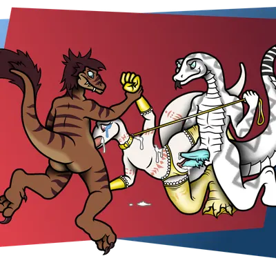 crusch lulu, janek (janek5), spek (spe) (overlord (series)) created by janek5