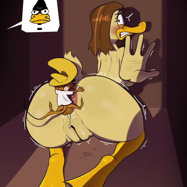 daffy duck, speedy gonzales, tina russo (looney tunes, the looney tunes show) created by avioylin