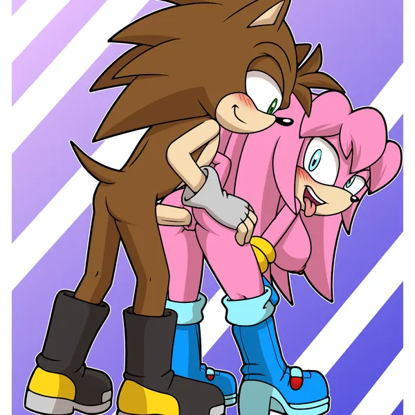 dan guru the hedgehog, fan character, sky the echidna (sega, sonic the hedgehog (series)) created by sonicguru