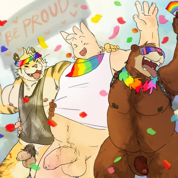 danai (big little cat) (lgbt pride month) created by alltoospicy