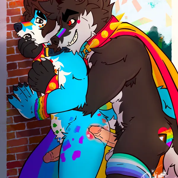 dantalos, mrdarknesswolf (character) (lgbt pride month) created by mrdarknesswolf